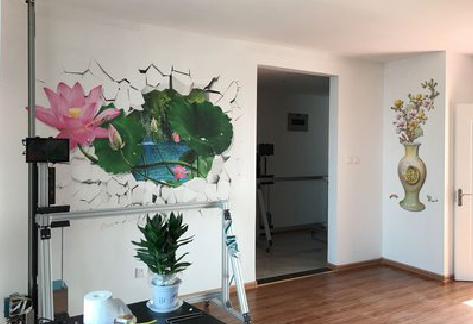 泗洪墙体彩绘相比墙纸的优势。