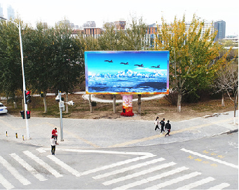 泗洪户外大屏广告投放要点。