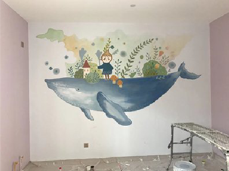 泗洪手绘墙的特点及优势。