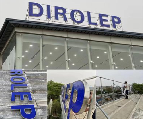 泗洪楼顶发光字安装的注意事项。